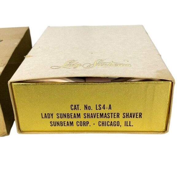 Lady Sunbeam Womens Electric Shaver Razor Shavemaster Underarms Legs LS4A 1950s - Picture 9 of 10